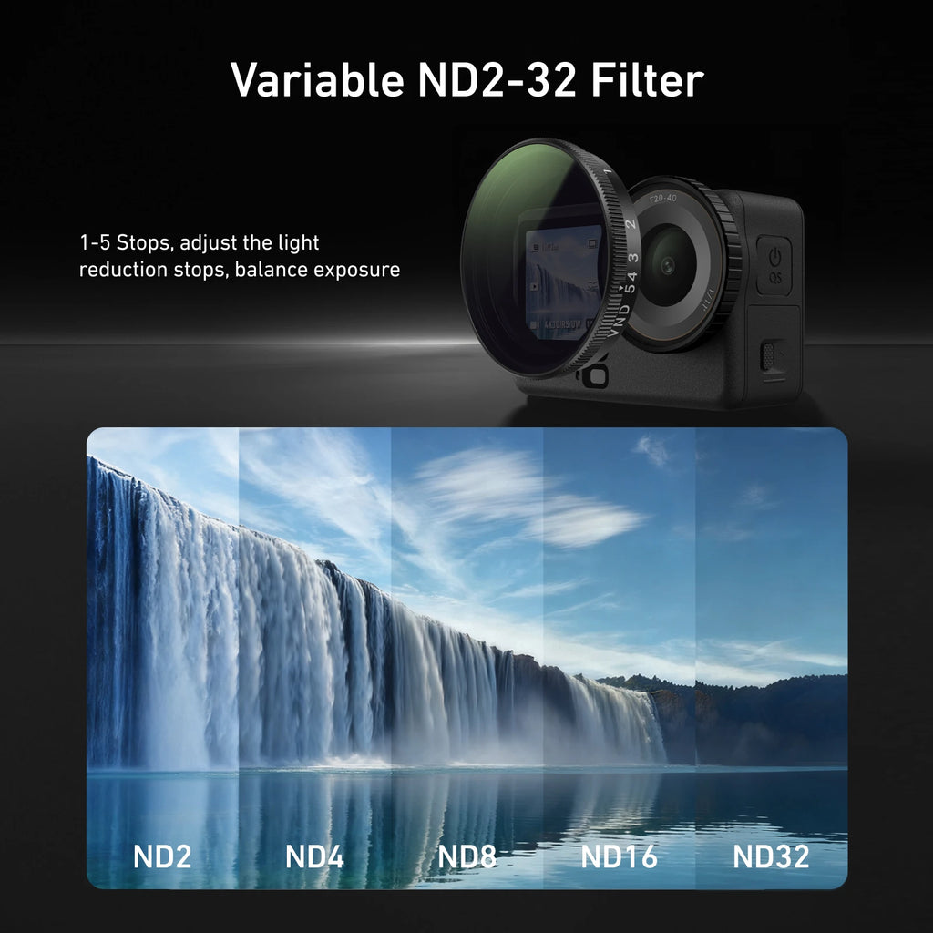 TELESIN Lens Filters Set Filter Kit