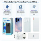 【Brand+】World premiere Blackview SHARK 9 5G Smartphone 6.67'' HD+ IPS 90Hz Display NFC 50MP AI Main Camera GPS Android 14