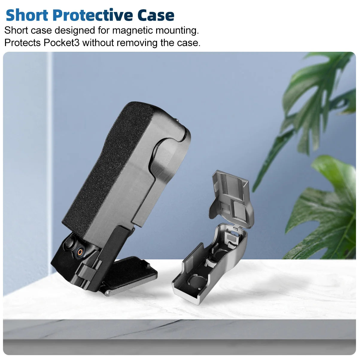 Magnetic Camera Bracket Mount Compatible with DJI OSMO Pocket 3 Expansion Adapter Magnet Steering Holder Bracket Pocket3