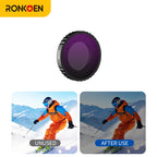 Ronkoen For Dji Osmo Nano Filters CPL UV Filters ND8 ND16 ND32 ND64 Black Mist Soft ND32PL Protective Lens Camera Accessories