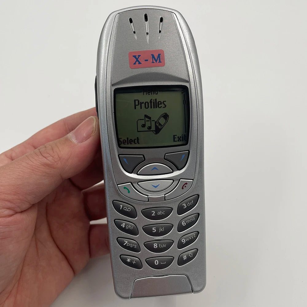 Original 6310i Unlocked Mobile Cell Phone 2G GSM 900/1800/1900 Cellphone English Keyboard Only. Made on 2002 Year