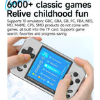 6000 in 1 Open Source Handheld Game Console forMagsafe 15W Fast Charging PowerBank Linux System 1:1 Inch IPS Screen Classic Gift