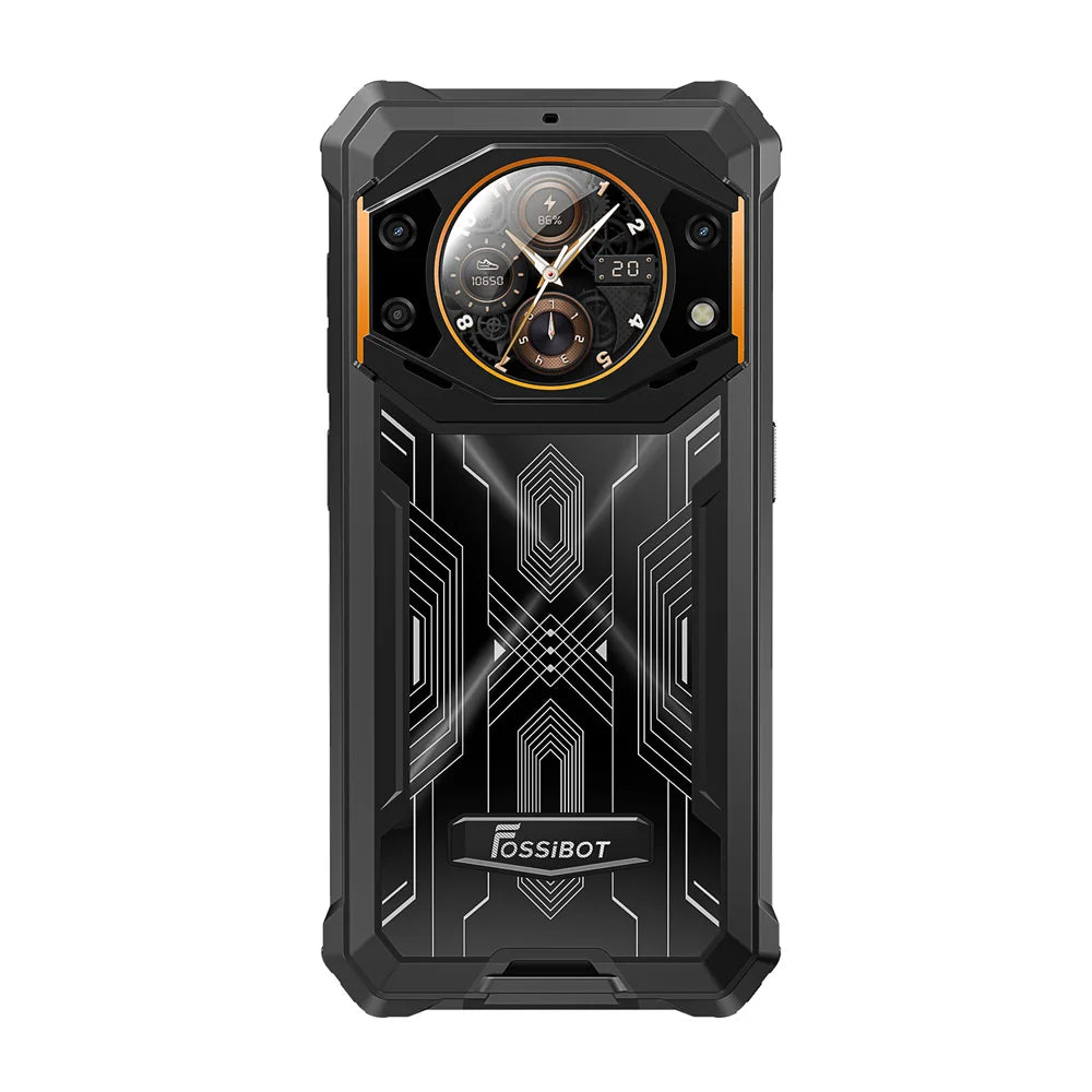 Fossibot F101 Pro Rugged Smartphone 10600mAh 15GB+128GB IP68 Waterproof Mobile Phone Global Version Cell Phone NFC