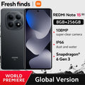 【World Premiere】Global Version Xiaomi Redmi Note 15 5G Snapdragon® 6 Gen3 Cellphone 6.77" AMOLED display 108MP camera 5520mAh