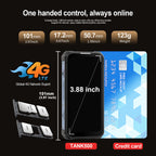 SERVO TANK500 4G LTE Mini Rugged Smartphone Android 12 OS 6GB+128GB PTT WiFi Dual SIM Card IP68 Waterproof Small Smart Cellphone