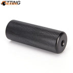Estabilizador de cámara réflex digital DSLR con agarre de mano de mango de metal negro de 1/4'' para linterna LED. Tamaño del mango de metal: 7,5 x 2,5 x 2,5 cm