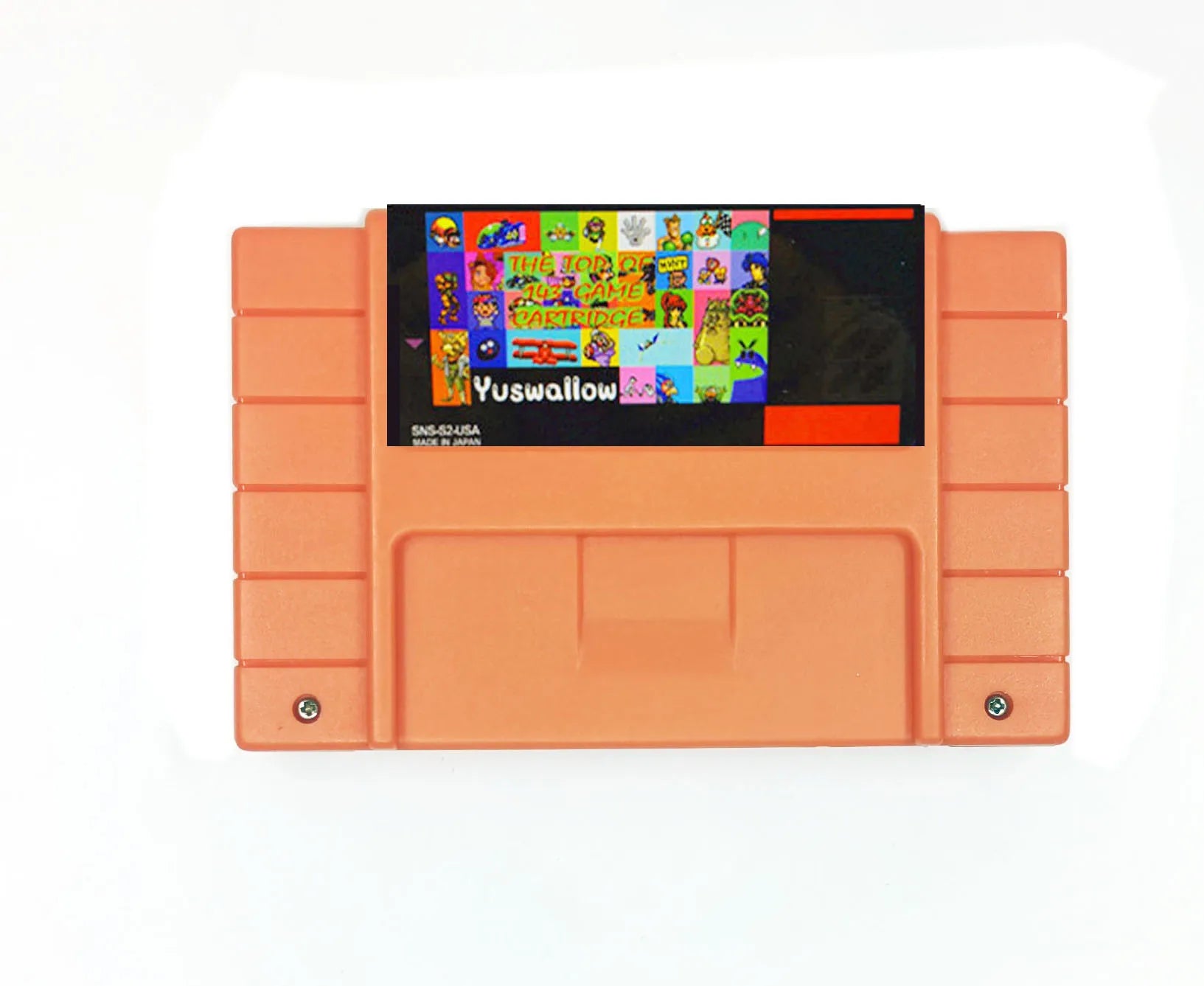 SUMMER FLASH  Super 143 in 1 USA Games with Axelay Contra III Final FantasyI II IV Final Fight Goof TroopSuper Castlevania IV