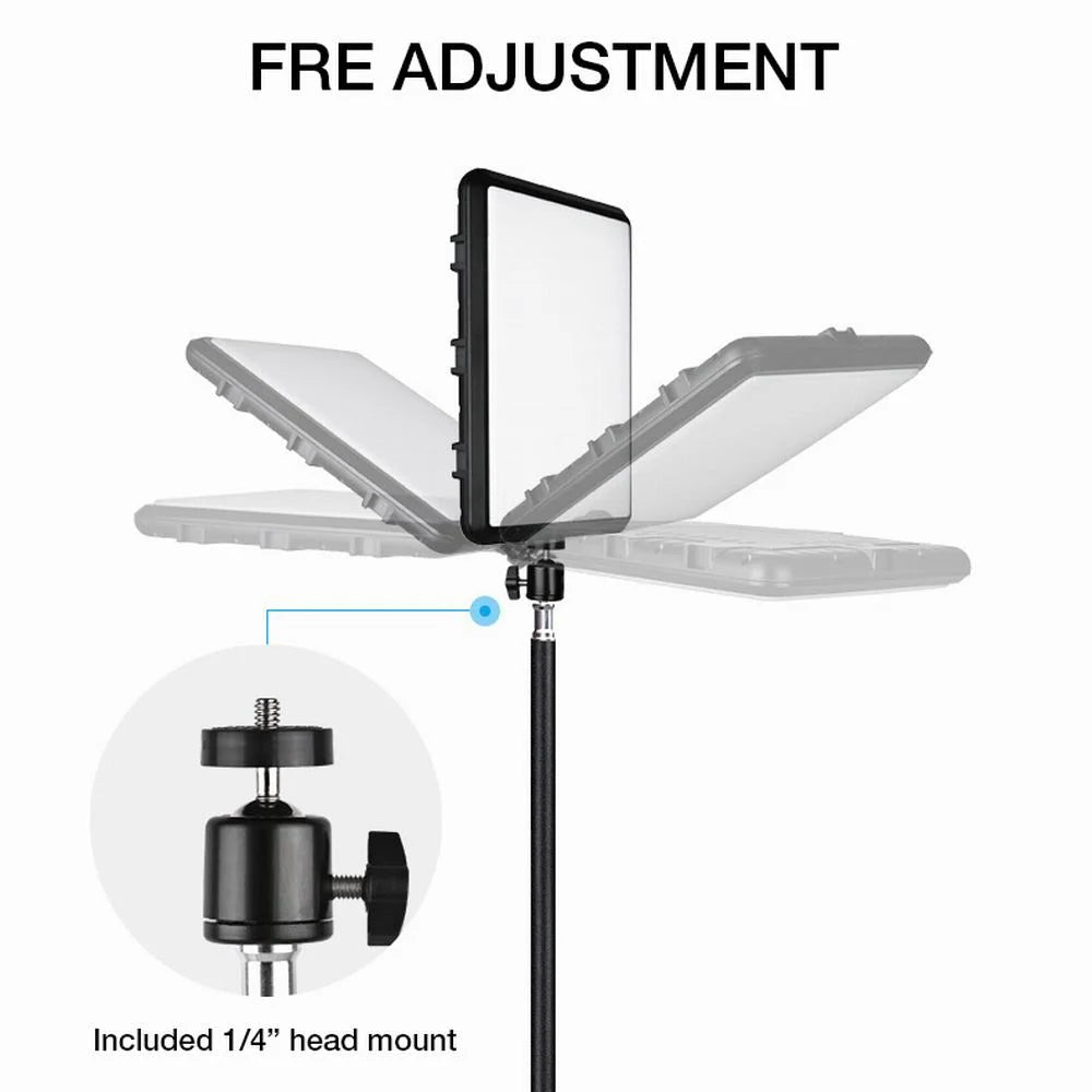 High Power 160 Led Video Light Panel 2800k-7000k Photography Lighting w Remote Control for Live Streaming Photo Studio Lamp