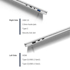 Ninkear S14 Ultra-portable Laptop With 1KG Weight AMD Ryzen 5 14 Inch 2.2K Windows 11 16GB LPDDR5 1TB SSD Computer Type-C