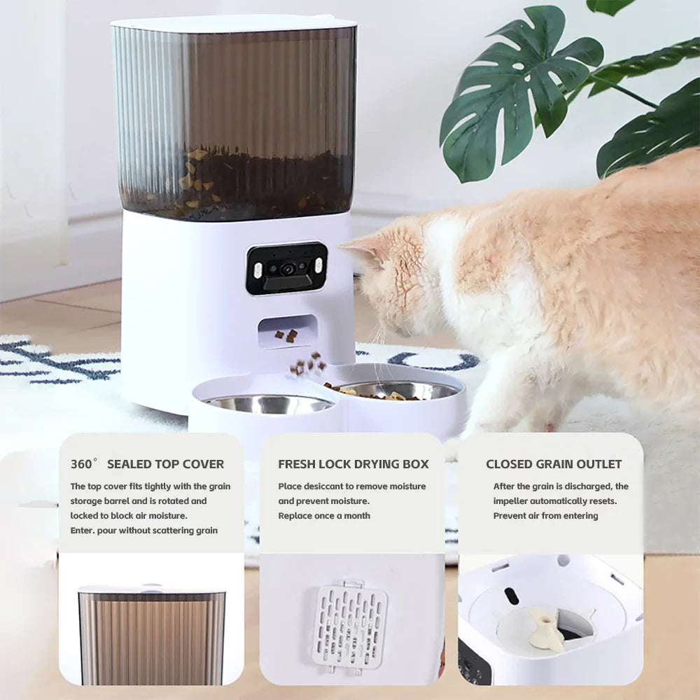 5L  Smart Automatic Cat Feeder