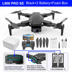 LYZRC Brushless Motor GPS L900 PRO SE Drone 90° Remote Control 4K HD Professional Dual Camera Foldable 5G Wifi FPV RC Quadcopter