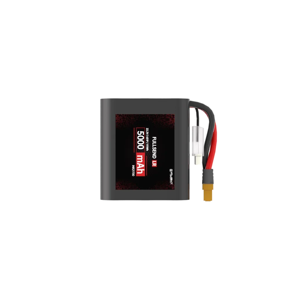 Batería de iones de litio iFlight Fullsend LR 6S 5000 mAh de rango multiplicador bajo - Batería XT60H
