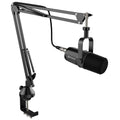 FDUCE SL40X+ /SL40X XLR Dynamic Microphone Kit With Arm Stand/Built-in Headset Output / Sound Insulation,For PC PS5/4 Mixer