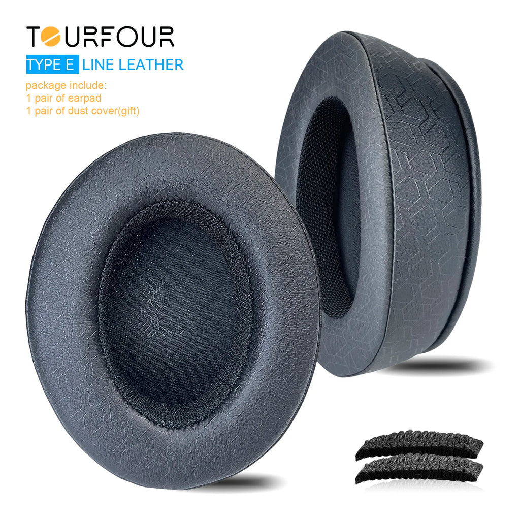 TOURFOUR Replacement Earpads for Audio Technica ATH-M50x,M50xBT,M40x,M30x,M20x,MSR7 Headphones Ear Cushion Sleeve Earmuffs