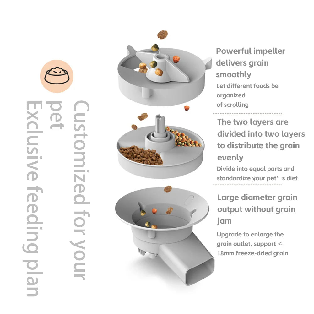 5L  Smart Automatic Cat Feeder