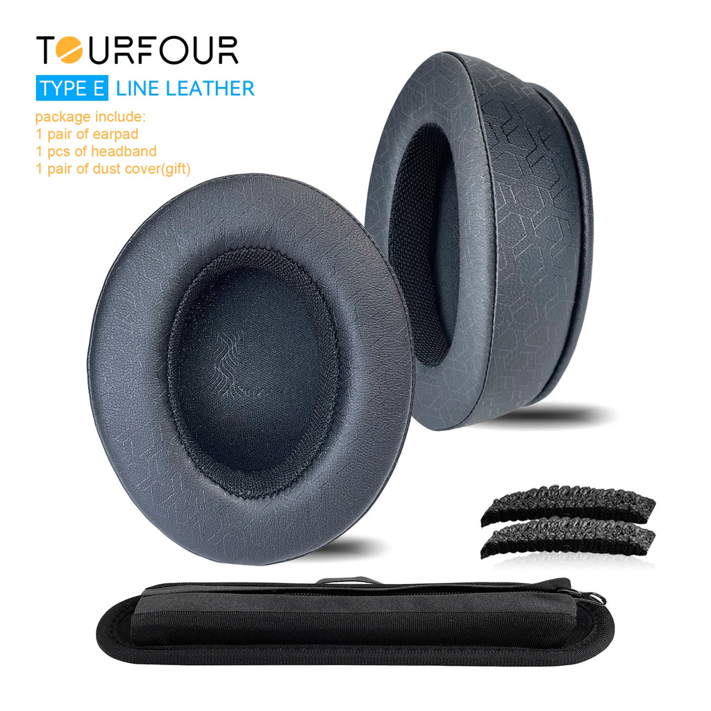TOURFOUR Replacement Earpads for Audio Technica ATH-M50x,M50xBT,M40x,M30x,M20x,MSR7 Headphones Ear Cushion Sleeve Earmuffs