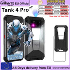 Unihertz by 8849 Tank 4 Pro Al Smartphone 5G Android 14 with 720P Projector 1TB+512GB MTK 8300 3K 120HZ AMOLED 11600mAh Battery