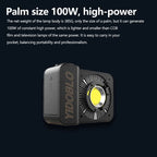 Yidoblo ZC-100 100W COB LED Light Photography Lighting Pocket Light with Tripod for Outdoor Photo Video Shooting