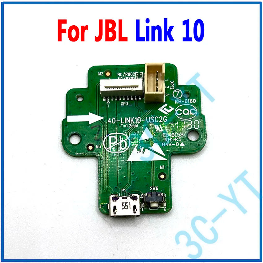 1PCS Original Power Supply Board Connector For JBL LINK10 Link 10 Bluetooth Speaker Micro USB Charge Port
