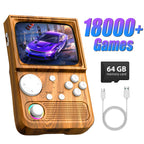 R36T Retro Handheld Game Console 18000+Game EmuEMEC System 3.5'' IPS Screen Wi-Fi Multiplayer Portable Pocket Video Console