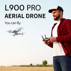 LYZRC Brushless Motor GPS L900 PRO SE Drone 90° Remote Control 4K HD Professional Dual Camera Foldable 5G Wifi FPV RC Quadcopter