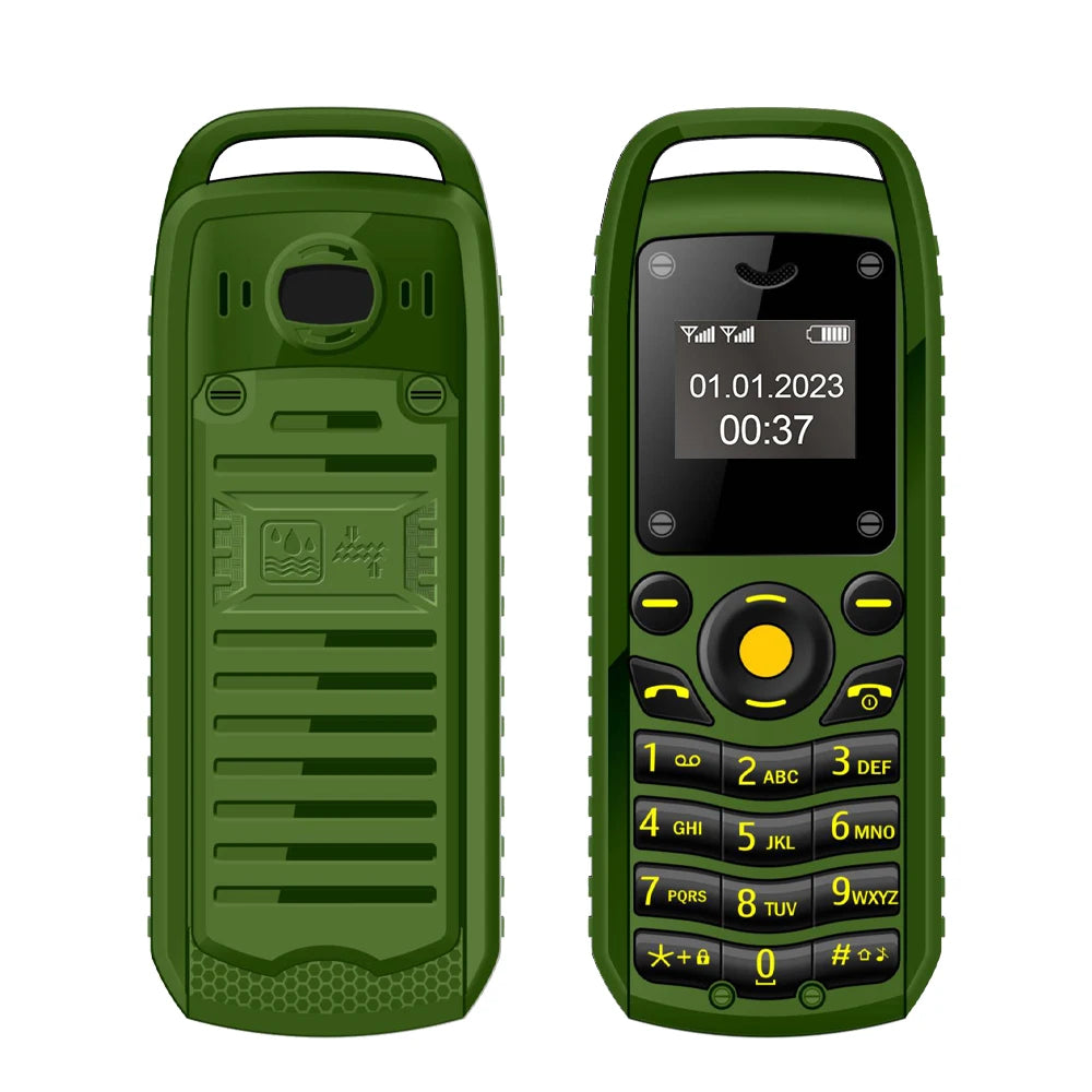 SERVO B25 Mini Mobile Phone 2 SIM Standby Bluetooth Dialing Magic Voice Sync Music Blacklist Durable Little Telephones Low-Price