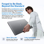Blackview Acebook 12 Win 11 Pro Laptop 16'' 1920*1200 Display, Intel I5-1030NG7 Notebook, 16GB 512GB, 5000mAh
