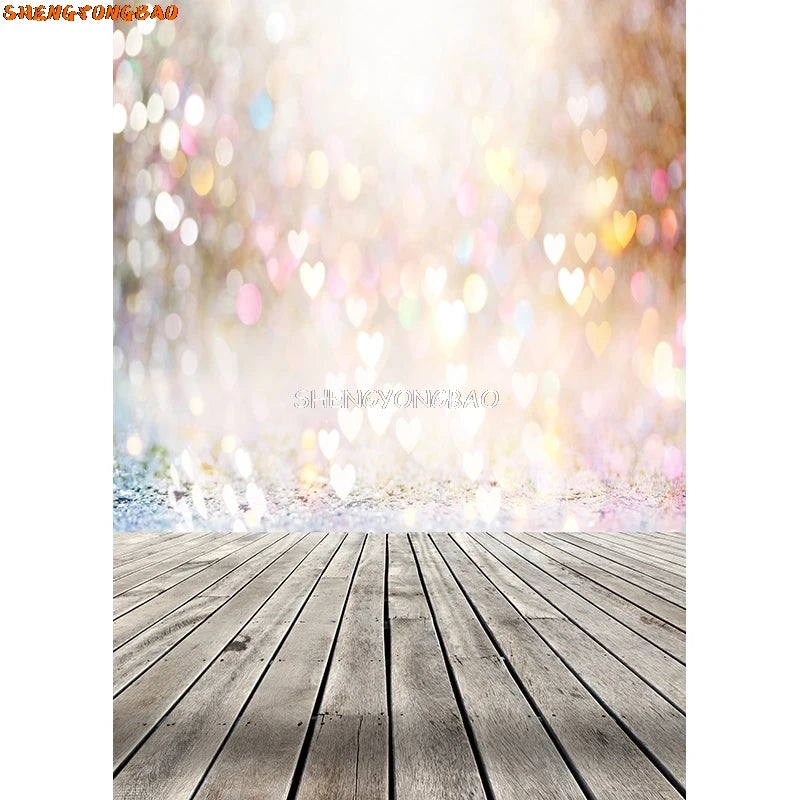 SHENGYONGBAO Fondos de Fotografía Abstractos Bokeh Brillo Facula Fondo de Fotos Estudio Photocalls Accesorios ZLSY-52