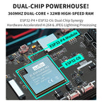 4.3-inch 480x800 IPS Capacitive Touchscreen ESP32P4 ESP32-C6 Development Board WIFI+BLE ESP32 Module for Arduino Smart Home IoT
