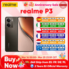 Realme P3 5g Smartphone Android Ai Snapdragon 6 Gen 4 6.67'' 120Hz Amoled Display 5260Mah Battery 50Mp Ai Camera Global Version