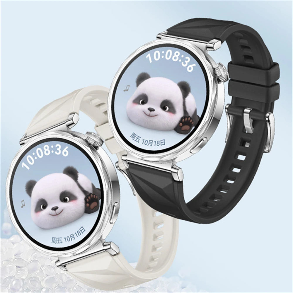 18mm Silicone Strap for Huawei Watch GT4 41MM / GT5 41MM / GT5 Pro 42MM Ice Crystal Pattern Silicone smart watch replacement wri