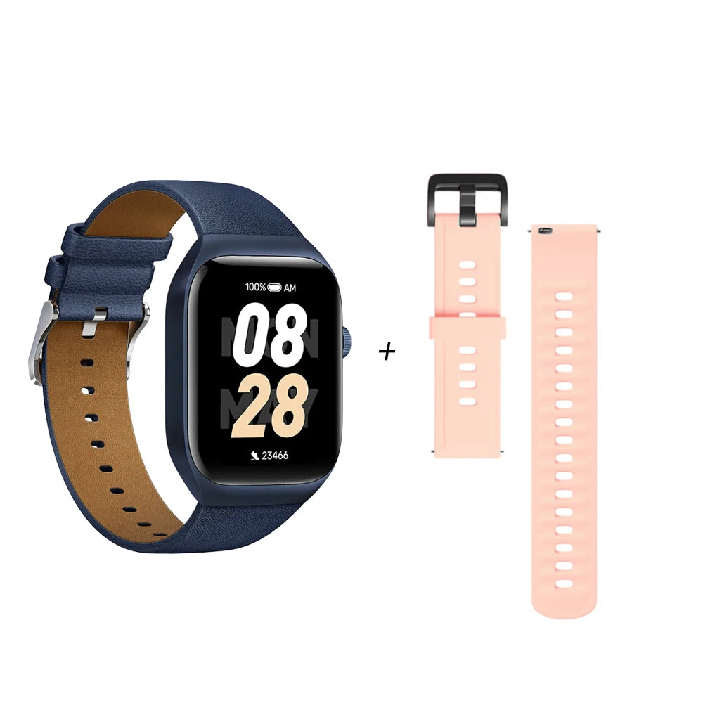 Mibro T2 Smartwatch, posicionamiento GPS, pantalla AMOLED HD de 1.75 pulgadas, AOD, resistencia al agua de 2 ATM, llamadas Bluetooth, relojes inteligentes deportivos para hombres y mujeres