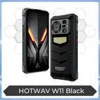 HOTWAV W11 12GB+256GB 280LM Flashlight 6.6'' FHD+ 20800mAh Battery 24MP Night Vision 33W Fast Charging 4G Global Version