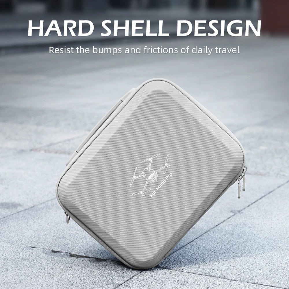 XFJI Portable Carrying Case for DJI Mini 5 Pro Storage Box for DJI Mini 5 Pro Hard Shell Handbag Drone Accessories Shoulder Bag