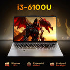 15.6“ Gaming Laptop Computer Intel i9 10980HK i3 6100 Laptop PC Gamer 16GB RAM 1TB SSD Fingerprint Unlock Notebook PC Backlight