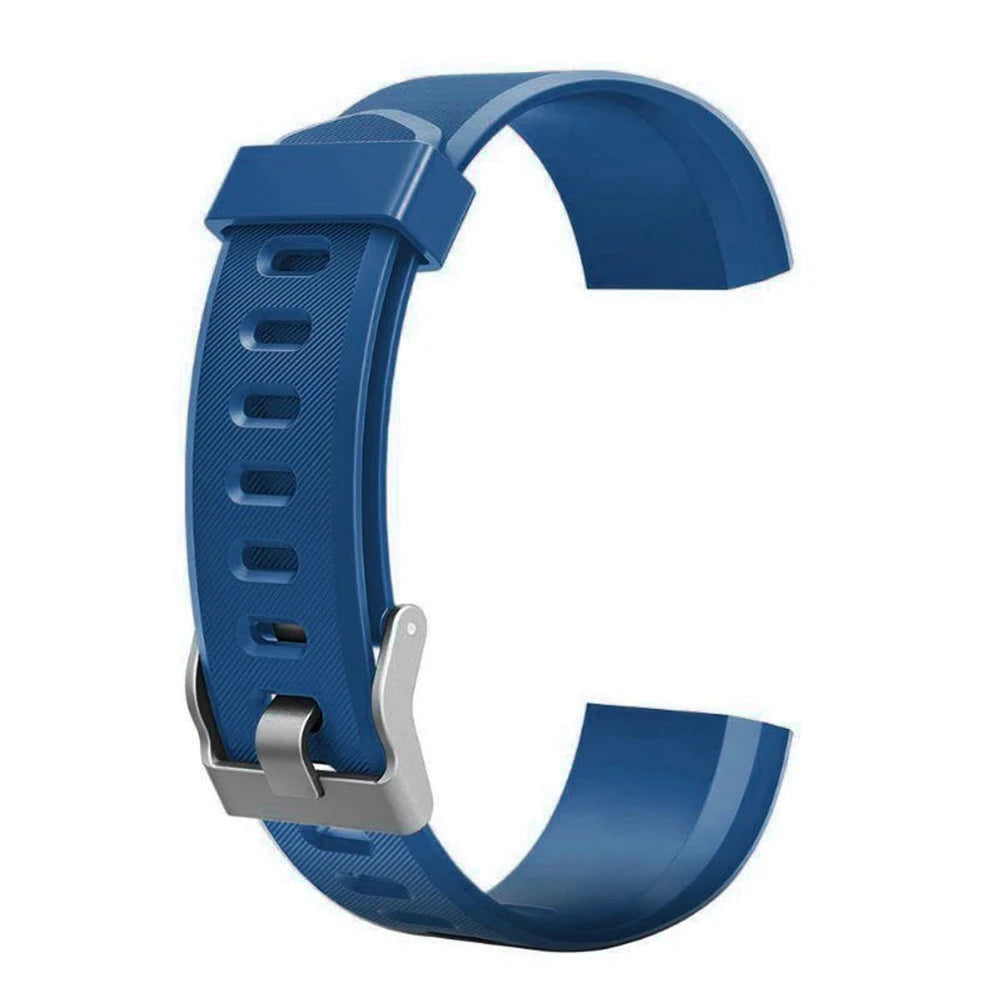 Colorful Replacement Watchband Adjustable Comfortable Silicone Watchband Replacement for ID 115 Plus HR Smart Watch Accessories