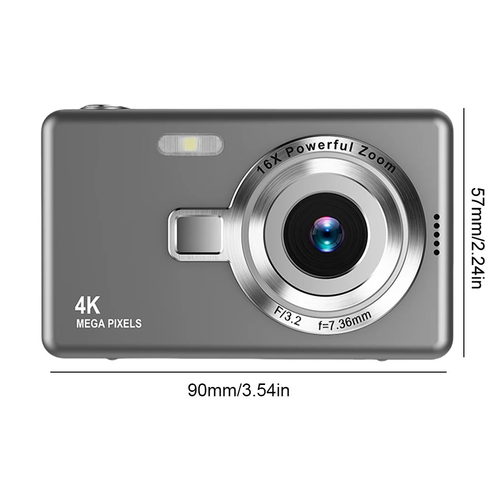 Cámara digital 4K HD 1080P
