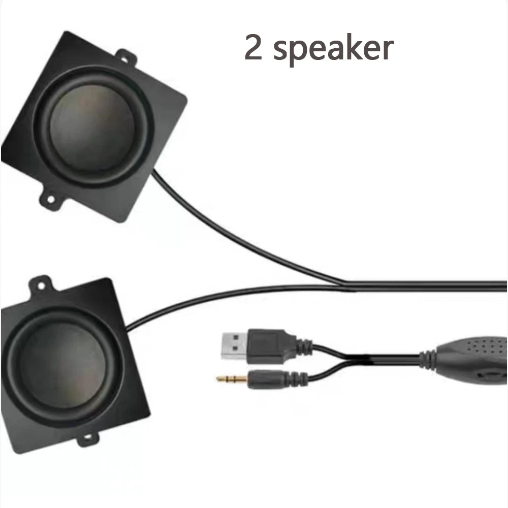 USB mini speaker for computer Surround stereo adhesive style Mini Portable speaker plug and play