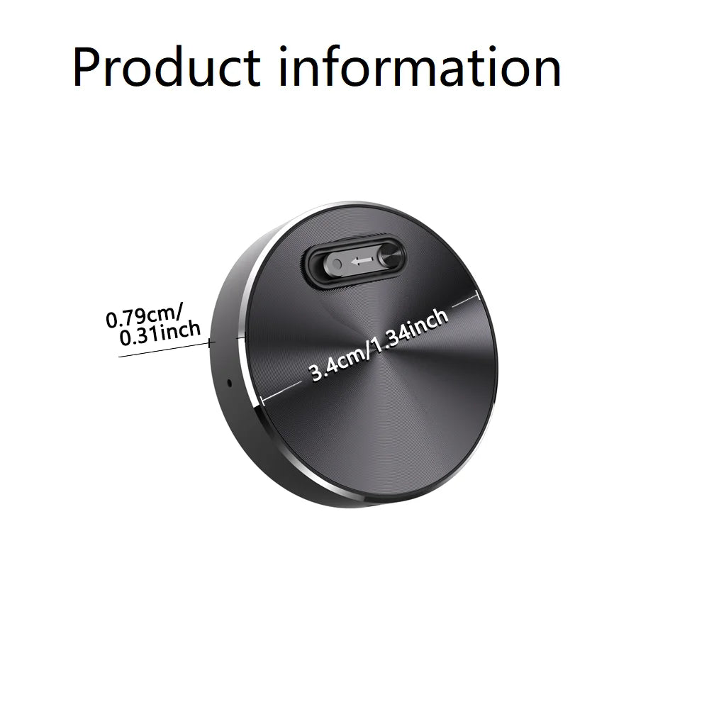 Built-in Magnet Mini Voice Activated Recorder Small Digital Audio Sound Recording Device Sound Dictaphone U Disk 32GB
