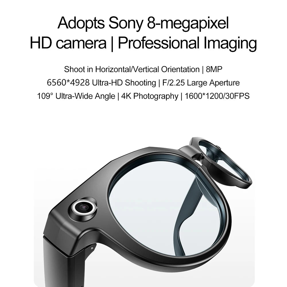 2026 New Smart Glasses 8MP Camera
