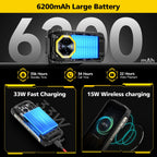 Ulefone Armor Mini 20 4G 4.7" Rugged Phone 64MP Night Camera Android 14 Smartphone 6200mAh Mobile phone NFC 16GB+256GB 33W G99