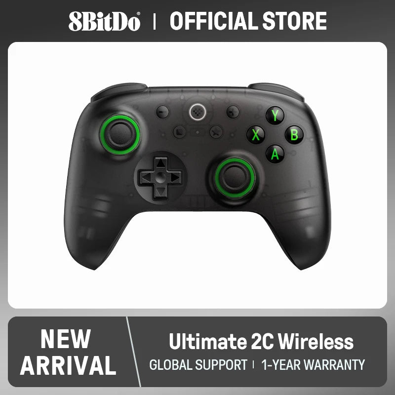 8BitDo - Ultimate 2C Wireless Gaming Controller for PC,
