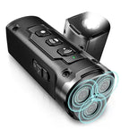 Ultrasonic Dog Training Device, Pet Dog Repeller, recarregável, Anti Bark, dissuasor dispositivo com lanterna LED, Lançamento de