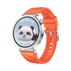 18mm Silicone Strap for Huawei Watch GT4 41MM / GT5 41MM / GT5 Pro 42MM Ice Crystal Pattern Silicone smart watch replacement wri