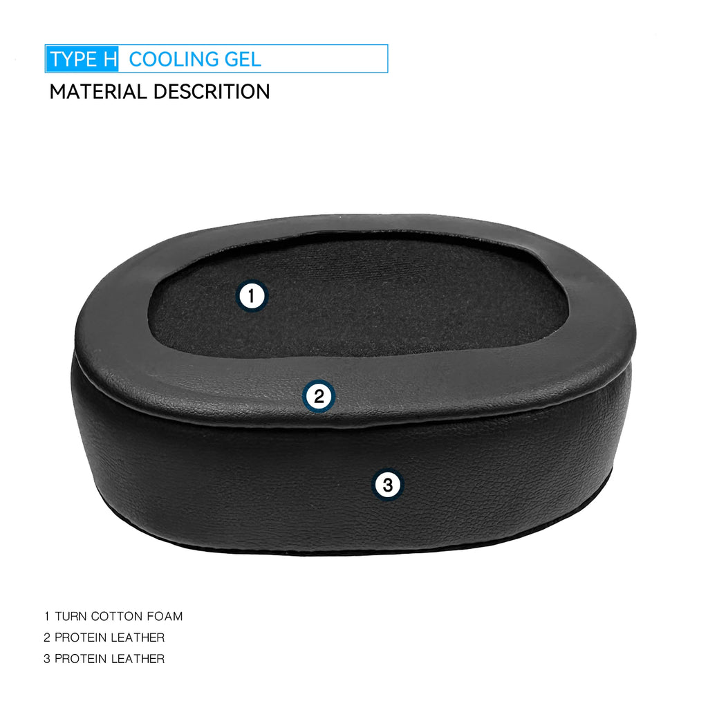 Almohadillas de repuesto TOURFOUR para auriculares Steelseries Arctis Nova Pro Wire, Nova 7, Nova 3, Nova 1 y diadema con cojín para las orejas