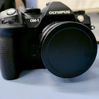 Metal Bayonet Square Lens Hood Comes with Metal Cap for Olympus M.Zuiko Digital 17mm F/1.8