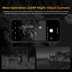 HOTWAV W11 12GB+256GB 280LM Flashlight 6.6'' FHD+ 20800mAh Battery 24MP Night Vision 33W Fast Charging 4G Global Version