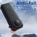 Case for Insta360 X3 with Silicone Lens Cap Protector Shockproof Protective Cover for Insta 360 X3 Anti-scratch Accessories