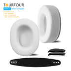 Almohadillas de repuesto TOURFOUR para auriculares Steelseries Arctis Nova Pro Wire, Nova 7, Nova 3, Nova 1 y diadema con cojín para las orejas