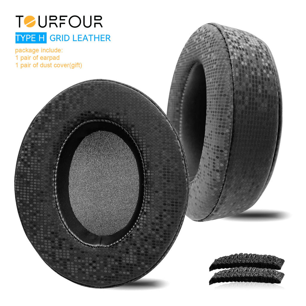 TOURFOUR Replacement Earpads for Audio Technica ATH-M50x,M50xBT,M40x,M30x,M20x,MSR7 Headphones Ear Cushion Sleeve Earmuffs